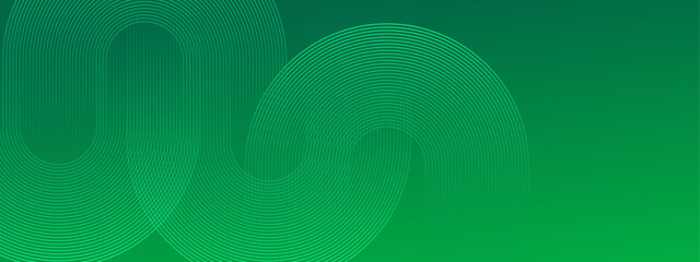 Abstract luxury golden lines curved overlapping on green background. Template premium award design.
