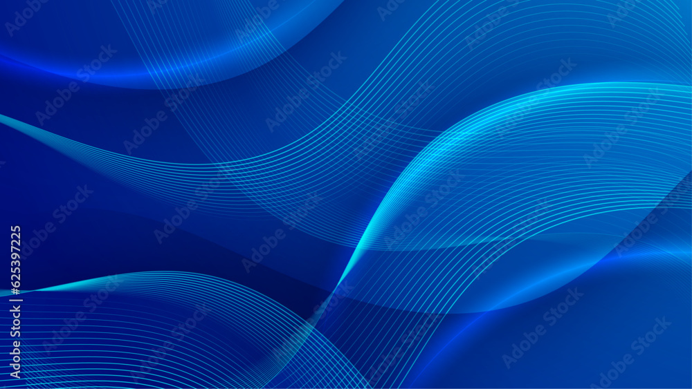 Poster simple minimal dark blue abstract business presentation background with light stripes and overlap la