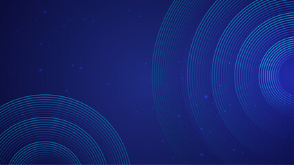 Abstract template blue geometric curve wave diagonal presentation background with dark blue line. Modern business style.