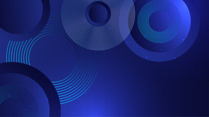 Abstract background dark blue lines stripes with modern corporate concept.