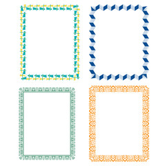 Borders art design for Multiple Uses  