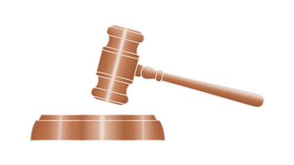 オークションや裁判で使われる木槌