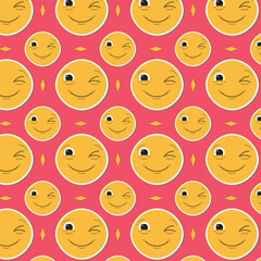 Digital png illustration of happy emojis on transparent background