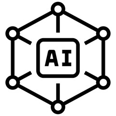 algorithm outline style icon