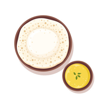 Appam or appa is a type of thin pancake originating from South India and Sri Lanka.