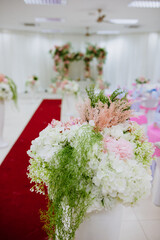 The Beautiful Decorations cultural program, Wedding Decorations, props and arch.