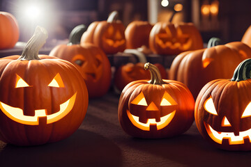 Fototapeta premium halloween, Generative AI