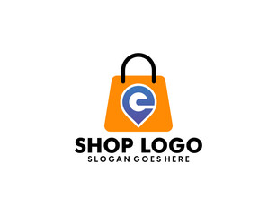 shopping symbol. vector icon.