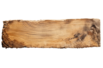 A piece of wood empty sign illustration ,Isolated PNG