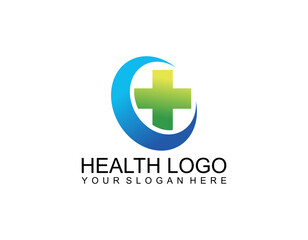 Health Care logo Design Vector