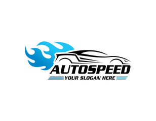 Auto repair car service logo