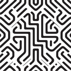 Seamless pattern. Abstract background. Vector. Repeating geometric