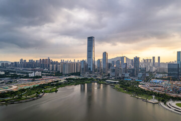 Cityscape of Shenzhen, China