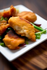 chicken with rice and vegetables generated by AI
