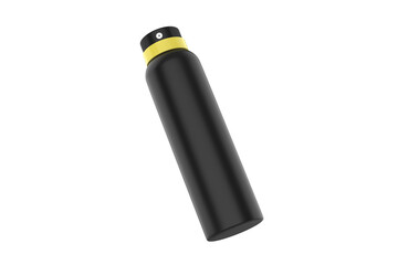 Fototapeta premium Aerosol Spray Bottle Mockup Isolated On White Background. 3d illustration
