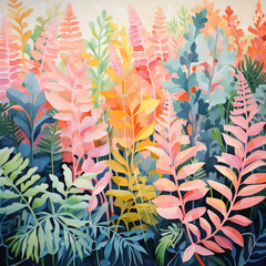 abstract floral background