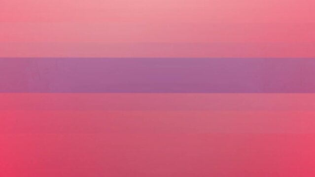 Animation of purple line with copy space on pink background