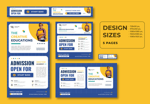 Education Banner set