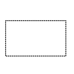 Tracing line preschool, dashed line 