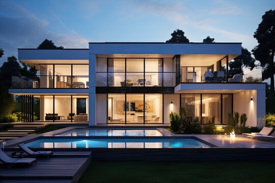 A contemporary residential property in a sought after location is available for purchase.
