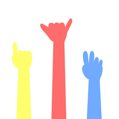 International Youth Day Hand