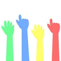 International Youth Day Hand