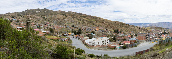 Overland travels in Bolivia, South America: Exploring the mountainous outskirts of the...