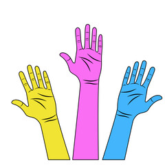 Fototapeta premium International Youth Hand Gesture