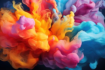 Fototapeta premium Fluid Color Symphony