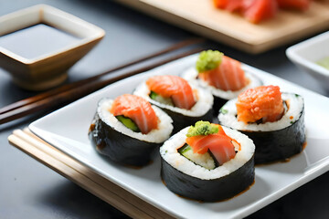 Epicurean Elegance Savoring Sushi at Its Finest