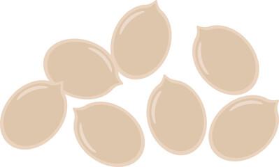 殻付きカボチャの種アイコン