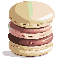 macaroon dessert sweet