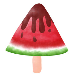 watermelon ice cream