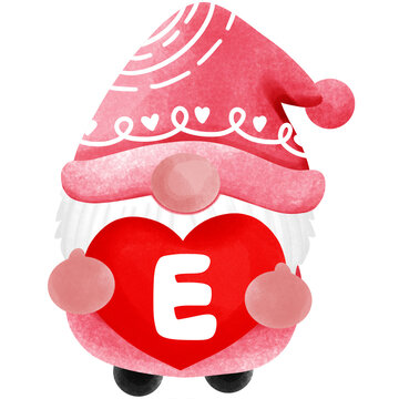 Gnome holding a heart