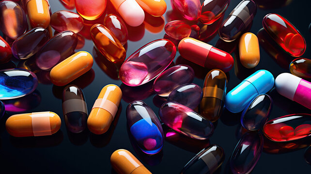 Variety of Medicine Pills and Capsules