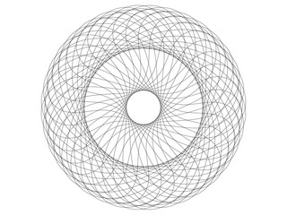 abstract circular pattern