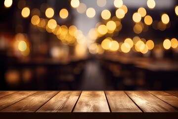 Golden background with bokeh and glitter particles, creating a dreamy and magical atmosphere. Golden shiny abstract background with blurred lights sprinkles, bokeh. Night, dark, party background.