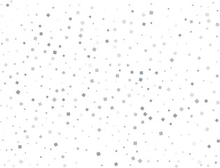 Magic Silver Square Confetti