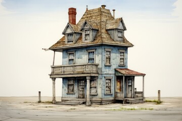 The external appearance of a house