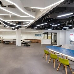 296 A modern innovation hub with co-working spaces, incubator programs, and collaborative platforms, fueling entrepreneurship and technological advancements4, Generative AI