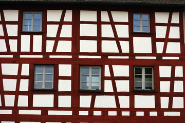 Fachwerk, Fassade, Haus, alt