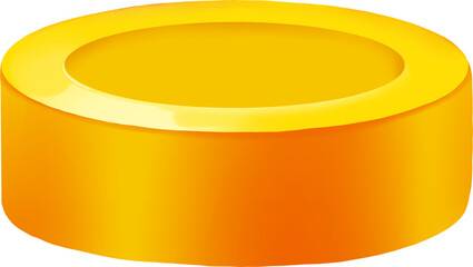 a golden coin illustration