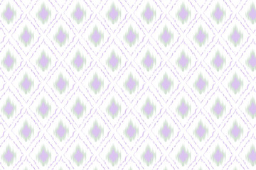 Fototapeta premium beautiful ikat pattern seamless ethnic repeat tribal traditional style colorful background modern desing vector illustration