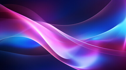 abstract futuristic background with gold PINK blue glowing neon 