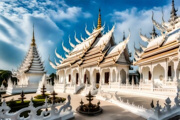 Fototapeta premium temple generated by AI technology