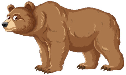 Grizzly Bear Cartoon