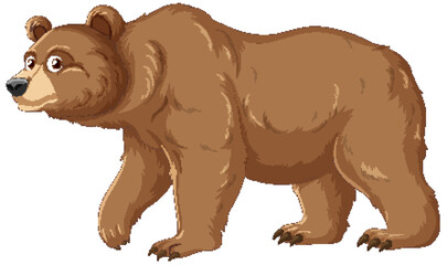 Grizzly Bear Cartoon