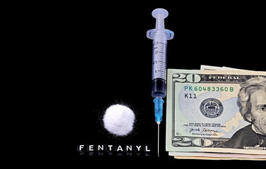 Illegal sale of Fentanyl, a potent opioid that causes overdose deaths