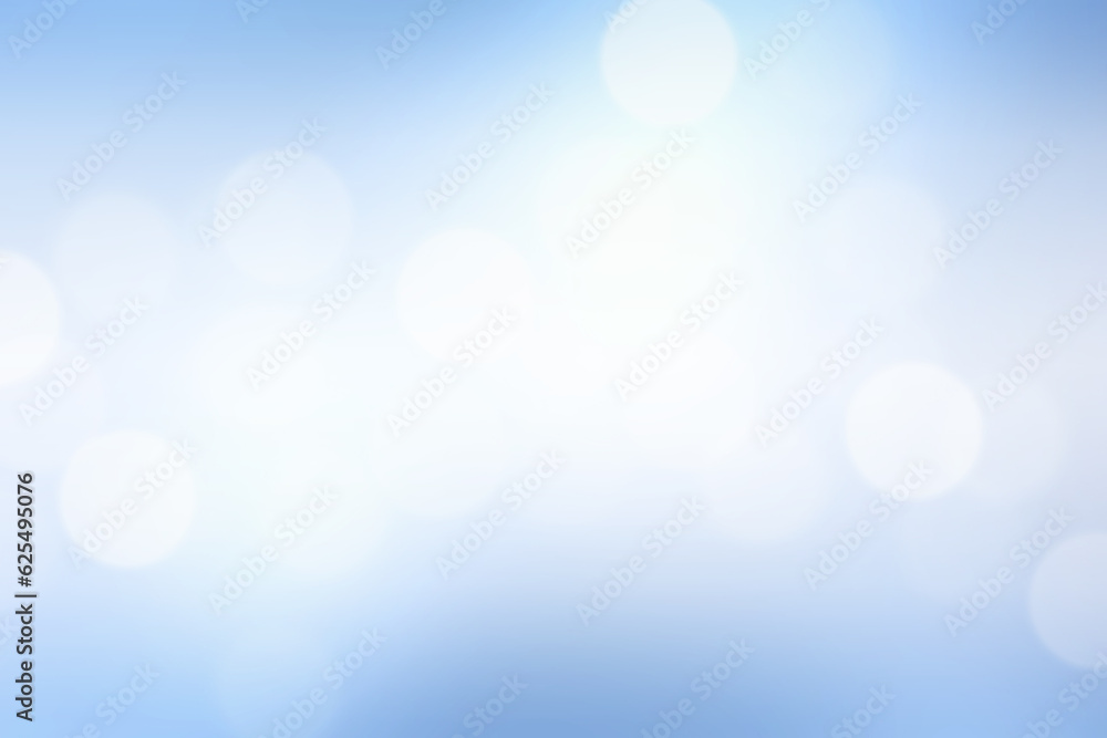 Canvas Prints blue bokeh abstract light background for christmas and new year concept