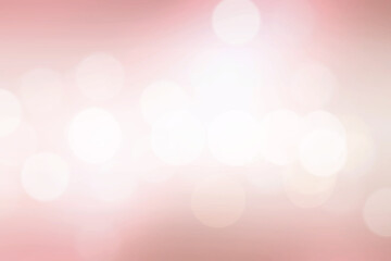 Pink tone of Abstract background with bokeh defocused lights.